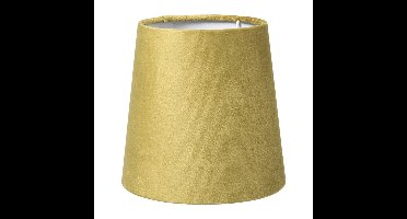 Lampenkap taps mini - geel - ø17x13 cm