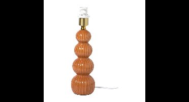 Lampvoet bollen - rood - ø8.5x30 cm