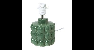 Lampvoet bollen - groen - ø13x22 cm