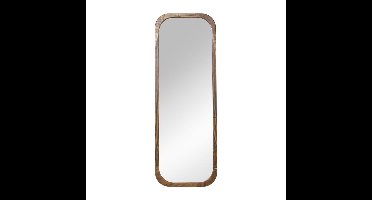 Spiegel XL met houten lijst - bruin - 168x60 cm