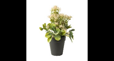 Kunstplant kalanchoe - roze - 24 cm