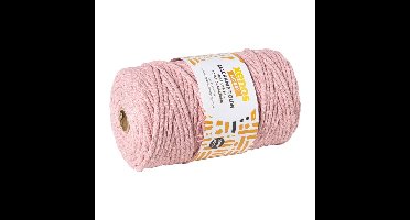 Garen macramé - roze - 500 gram - 100 meter
