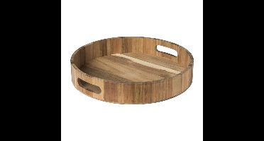 Dienblad acacia - naturel - ø30 cm