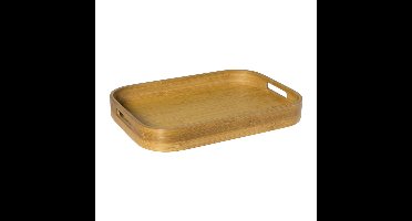 Dienblad ovaal - bamboe - 29x40x5 cm