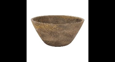 Schaal van mangohout - 21 cm