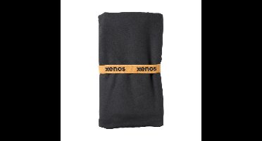 Microvezel handdoek - zwart - 175x110 cm