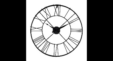 Klok Boston zwart - ø57 cm