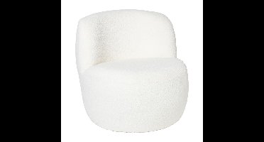 Teddy fauteuil - wit - ø73.5x71.5 cm