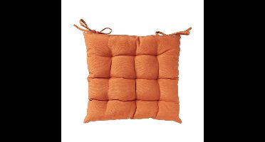 Zitkussen - oranje - 40x40 cm