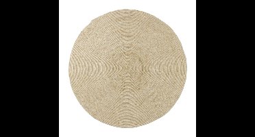 Vloerkleed riet - naturel - ø120 cm