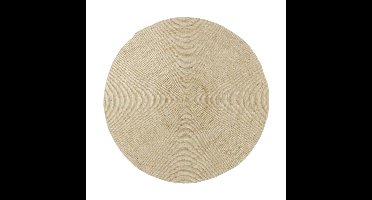 Vloerkleed riet - naturel - ø150 cm