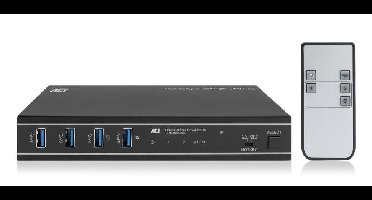 ACT 2-poorts USB-C/HMDI 4K KVM switch