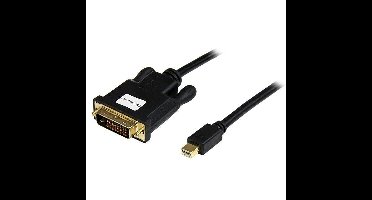 StarTech Mini Displayport naar DVI 0.90m zwart