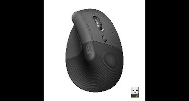 Logitech Lift verticale muis grijs