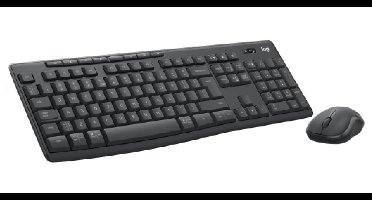 Logitech MK370 desktop zwart