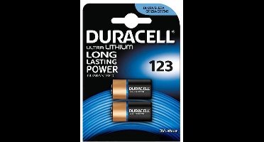 Duracell CR123 batterij 2-pack