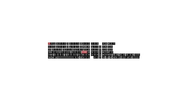 Keychron Double Shot OSA Keycaps zwart