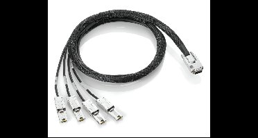 HP externe SAS naar mini-SAS fanout-kabel 2m