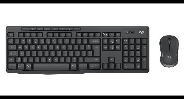 Logitech MK370 desktop zwart
