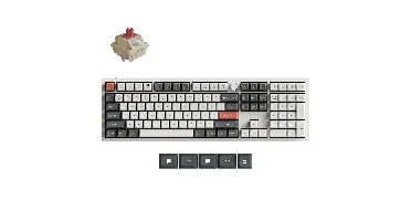 Keychron Q6 Ultra 8K red switch wit