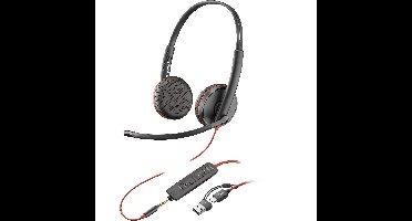 Poly Blackwire 3225 USB-C/A koptelefoon