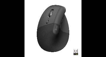 Logitech Lift left verticale muis grijs