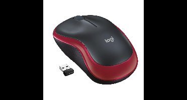 Logitech M185 muis rood