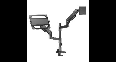 ACT AC8341 monitorarm en laptophouder