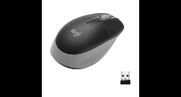 Logitech M190 muis zwart/grijs