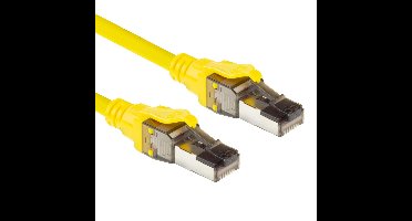 ACT CAT8 kabel geel 5m