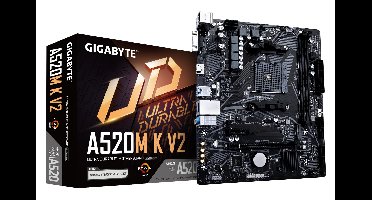 Gigabyte A520M K V2 moederbord