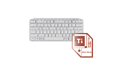 Keychron B1 Pro Ultra-Slim toetsenbord wit