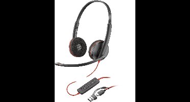 Poly Blackwire 3220 USB-C/A koptelefoon