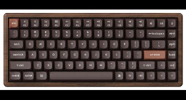 Keychron K2 HE All wood edition bruin