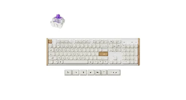 Keychron K10 HE Special edition wit