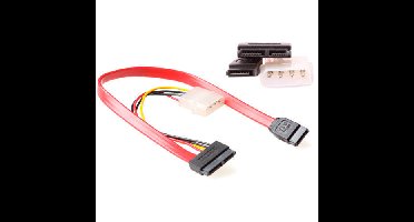 ACT Micro SATA - SATA en Molex 4-pin