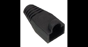 zwarte UTP connector huls