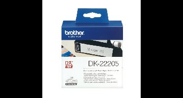 Brother Thermal Tape doorlopend 62mm wit