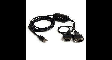 StarTech 2x FTDI USB naar RS232 Seriële kabel