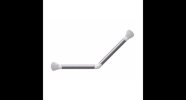 SecuCare wand bad/douche greep Alu wit hoek 45 gr