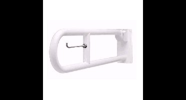 SecuCare opklapbare toiletsteun 800 mm met toiletrolhouder