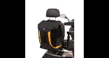 Torba Go rolstoel & scootmobieltas - zwart/geel