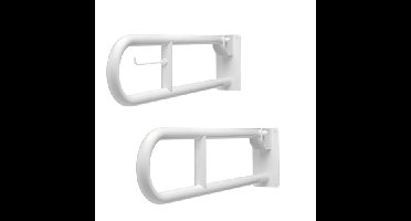 SecuCare Opklapbare toiletsteunen set 70 cm