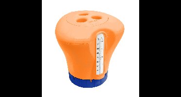 Chloordoseerdrijver met thermometer Oranje