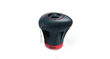 Luxe chloordoseerdrijver zwart groot