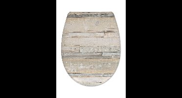 Cedo Toiletzitting Pastel Wood Grijs Bruin