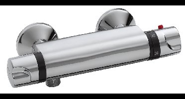 Xellanz Universele thermostatische douchemengkraan 12cm chroom