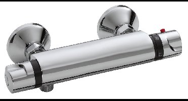 Xellanz Universele thermostatische douchemengkraan 15cm chroom