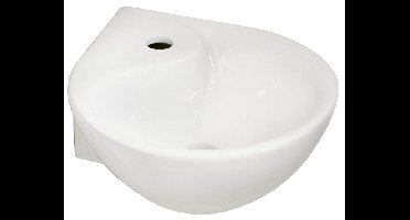 Xellanz Porta hoek-fontein 35x35x14,5 wit