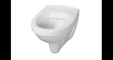 Xellanz Trevi wandcloset verkort Kiwa glans wit